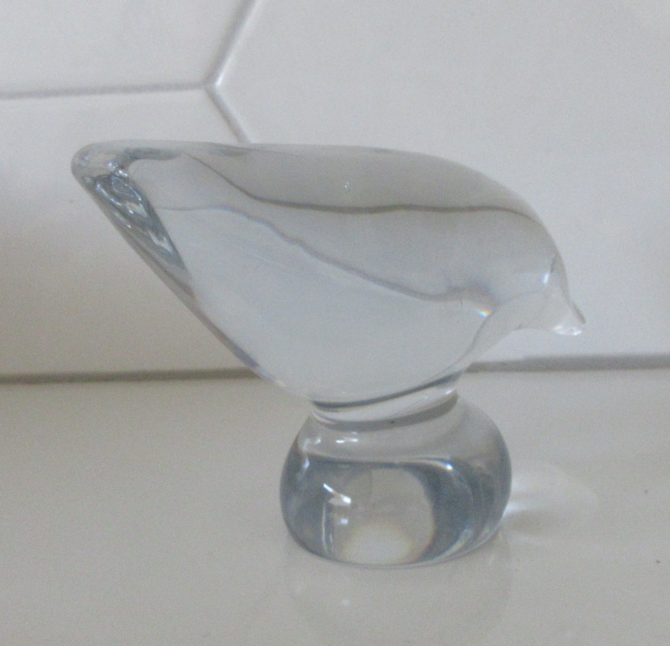 Zelezny Brod Sklo - Gestileerd glazen vogel figuur van Alexandrite glas ontwerp Miloslav Janku kopen? Bied vanaf 25!