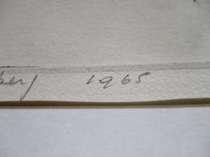 Roger Chailloux - Grote ets "Brief aan Gerrit Achterberg" kopen? Bied vanaf 40!