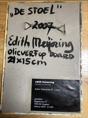 Edith Meijering - de stoel kopen? Bied vanaf 100!