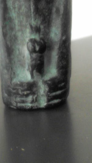 Brons (Onbekend) - initiatiebeeld? kopen? Bied vanaf 49!