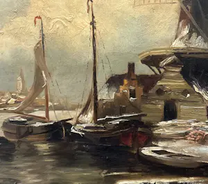 Louis van der Pol - Havengezicht kopen? Bied vanaf 140!