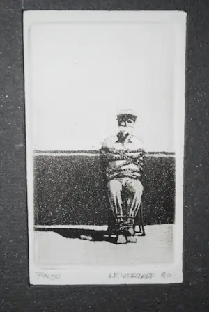 Hans Leyerzapf - 2 etsen kopen? Bied vanaf 105!