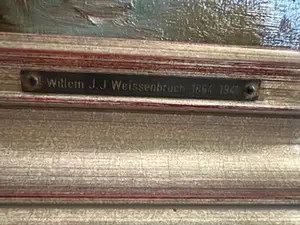 Willem Weissenbruch - “Polderlandschap met molen” kopen? Bied vanaf 700!