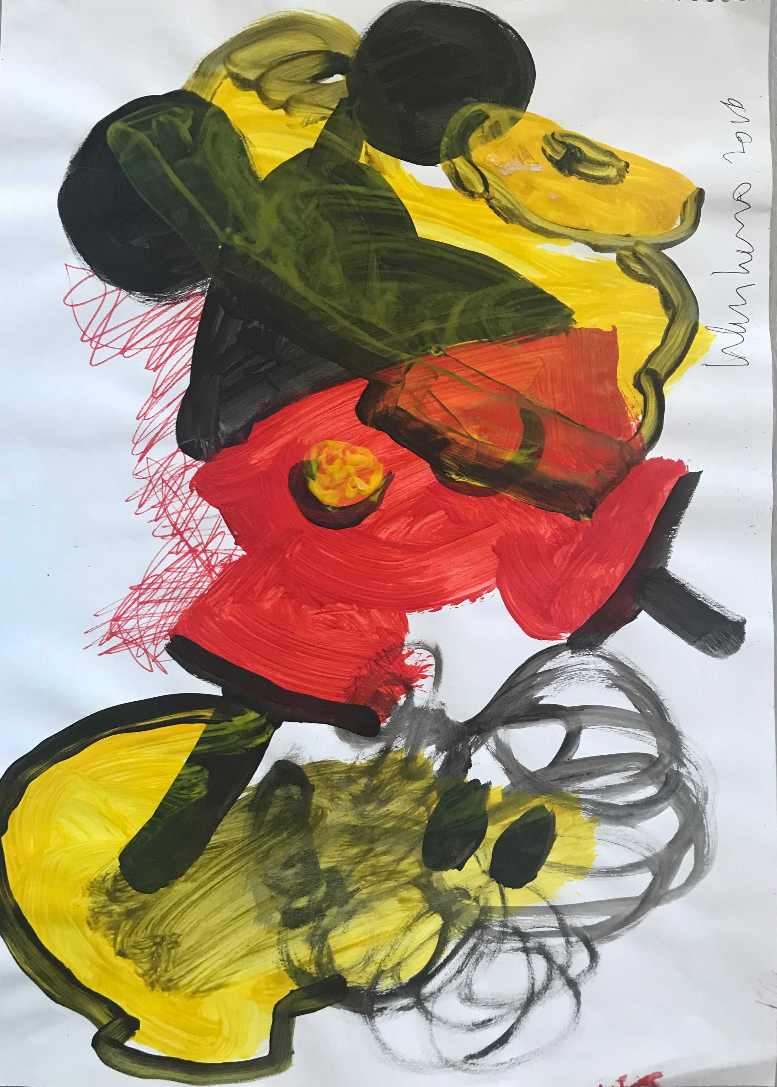 Peter Klashorst - Serie Mickey Mouse kopen? Bied vanaf 60!