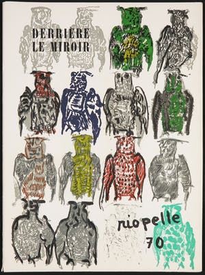 Jean-Paul Riopelle - Uitgave Derrière le miroir met originele litho's, no. 185 (1970) kopen? Bied vanaf 35!
