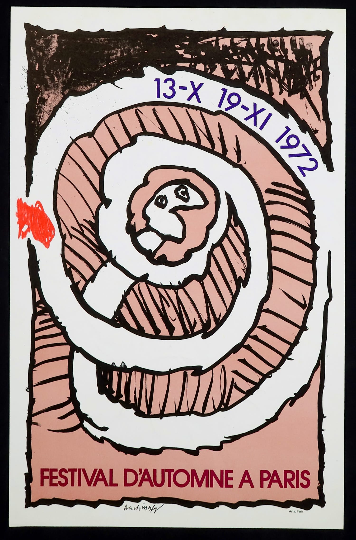 Pierre Alechinsky - Affiche - Festival D'Automne a Paris kopen? Bied vanaf 1!