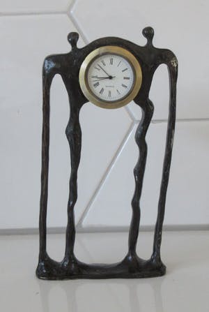 Corry Ammerlaan - Verbronsd metalen Klokje kopen? Bied vanaf 10!