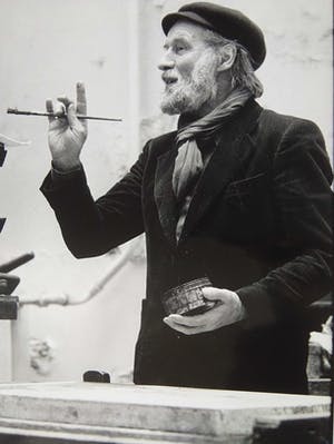 Nico Koster - Corneille schilderend. kopen? Bied vanaf 1!