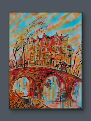 Elva Polyakova - Windy Amsterdam + Tulips kopen? Bied vanaf 100!