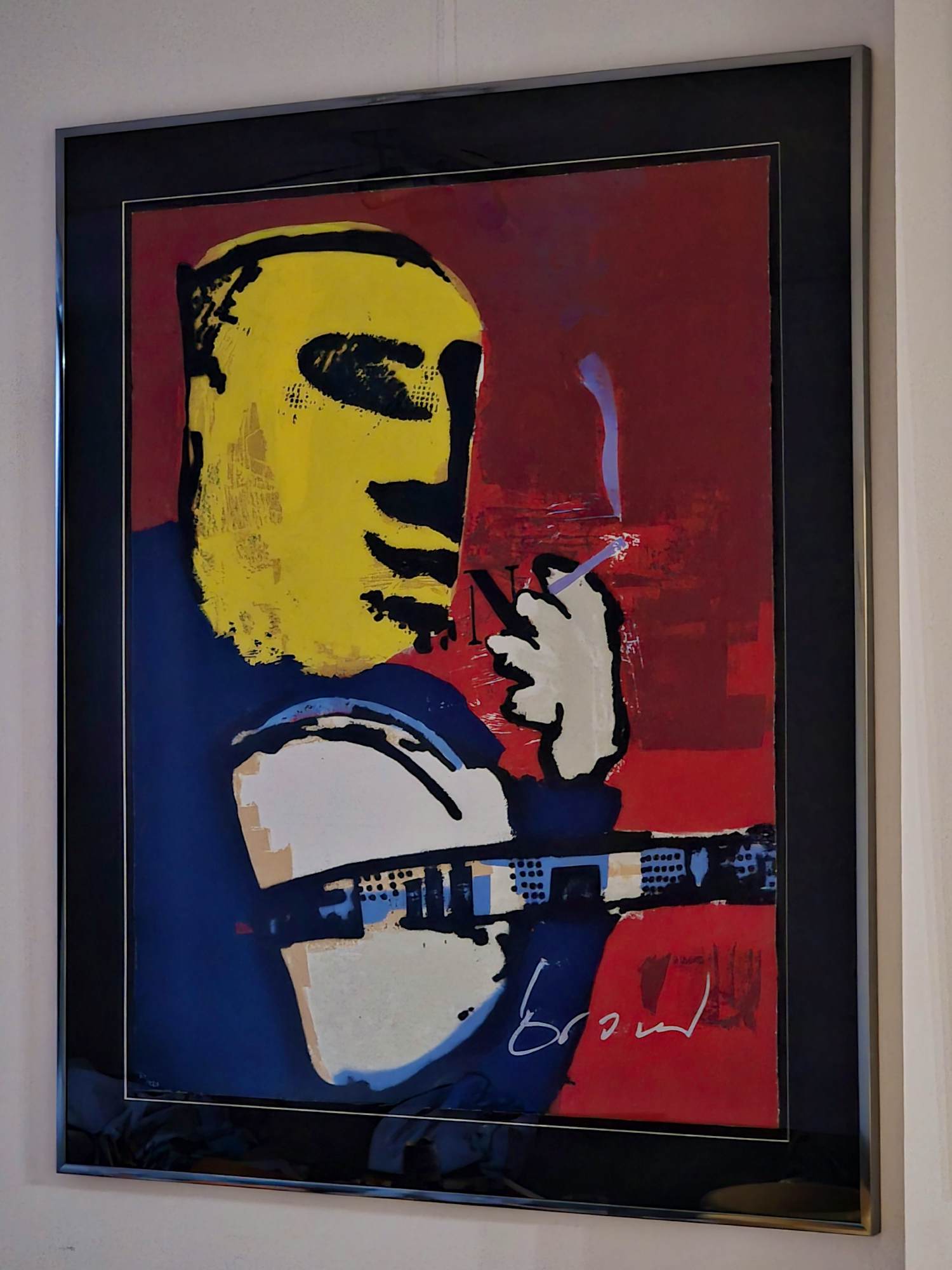 Herman Brood - Banjoman / Gitarist / The Smoker - Handgesigneerd - 61/125 kopen? Bied vanaf 750!