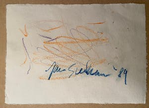 Jan Sierhuis - Acryl/Krijt op geschept papier kopen? Bied vanaf 1!