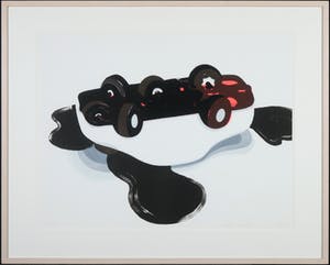 Alphons ter Avest - Zeefdruk, Ongeluk - Ingelijst (Groot) kopen? Bied vanaf 20!