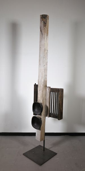 Ron van der Werf - Beeld in gemengde techniek, Zonder titel (Zeer groot) kopen? Bied vanaf 150!