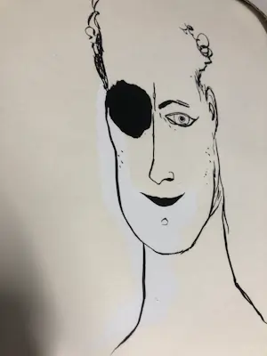 Henk Visch - Portret uit de reeks To You kopen? Bied vanaf 40!