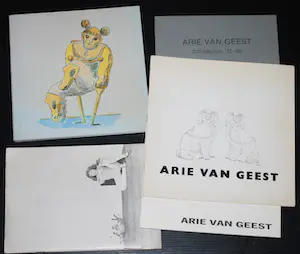 Arie van Geest - 5 catalogi, 1x gesigneerd kopen? Bied vanaf 60!