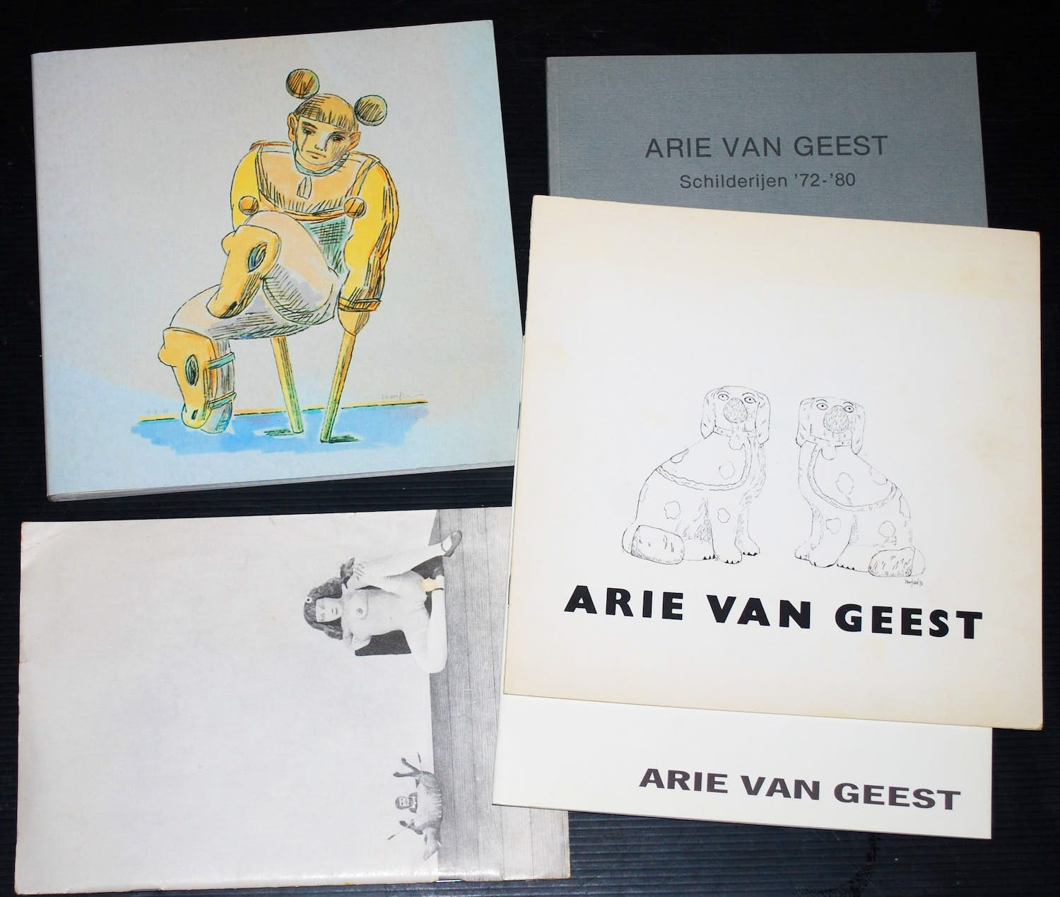 Arie van Geest - 5 catalogi, 1x gesigneerd kopen? Bied vanaf 60!