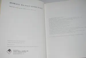 Salvador Dali - 2 hardcovers, waarvan 1 met een kleurenlitho (31x44 cm) kopen? Bied vanaf 150!