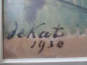 Anne-Pierre De Kat - Dorpsgezicht Belgie 1930 kopen? Bied vanaf 400!