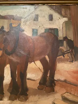 AcheterAlphonse Mora - Driespan met paarden? Enchérissez de 250!