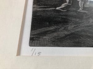 Elly Kuipers - ets - dansen in het bos kopen? Bied vanaf 1!