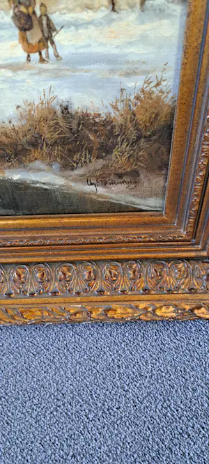 Albert Temming - Winterlandschap kopen? Bied vanaf 210!