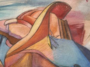 Julie van der Veen - Kleurrijk abstract. kopen? Bied vanaf 199!