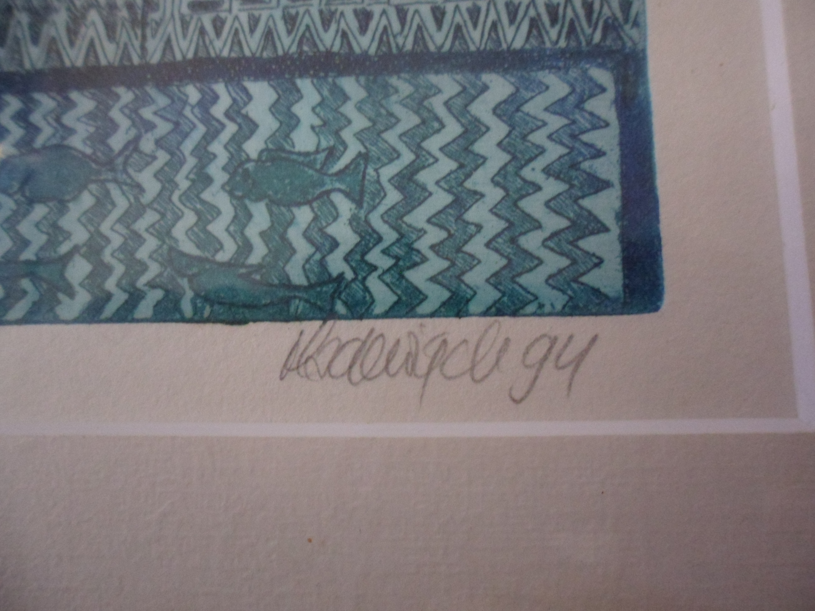 Niet of onleesbaar gesigneerd - Kleuren ets  kopen? Bied vanaf 1!