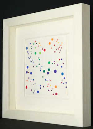 herman de vries - Besondere Siebdruck aus "research XXVI" - hochwertig gerahmt kopen? Bied vanaf 480!