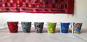Keith Haring - Tognana servies 24 delig porselein kopen? Bied vanaf 500!