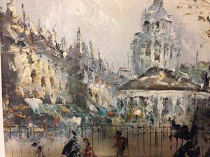 Randell Davey - Winter scene kopen? Bied vanaf 700!