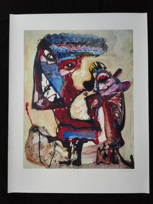 Jan te Wierik - Gesigneerde zeefdruk - 2002 !!! kopen? Bied vanaf 145!