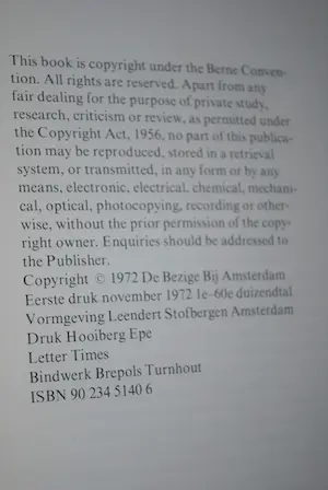 Peter Vos - tekening en signatuur in boek - plus 2 signaturen vd samenstellers kopen? Bied vanaf 30!