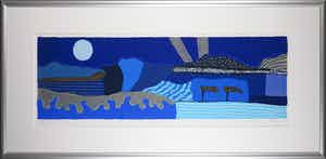 Ronald Boonacker - Zeefdruk, Aruba - Ingelijst (Groot) verkocht voor € 80!