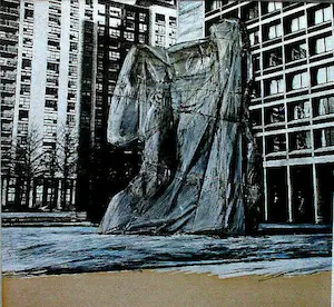 Christo - Wrapped Sylvette - Washington Square kopen? Bied vanaf 205!