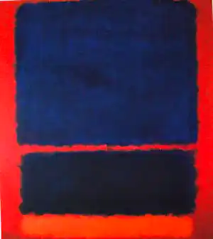 Mark Rothko - „Blue, Orange, Red“ - 1966 - Museumsplakate vendu pour 90€ !
