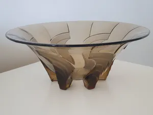 August Walther & Sohne AG - schaal, model Juno, kleur rookbruin, gemaakt van persglas kopen? Bied vanaf 1!