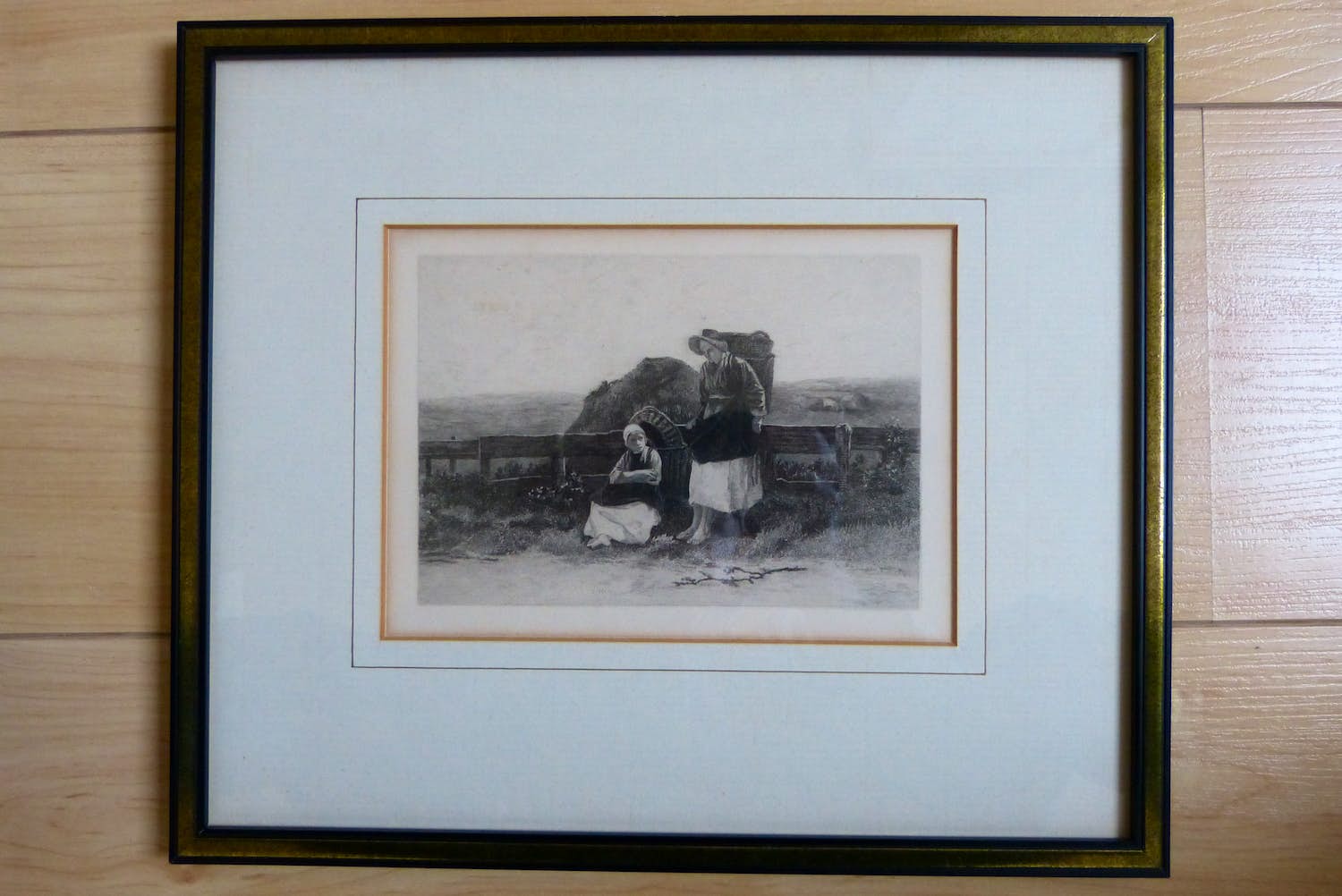 Niet of onleesbaar gesigneerd - Etsen naar Jozef Israëls ca. 1880 kopen? Bied vanaf 1!
