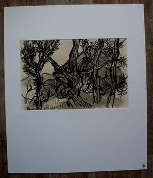 Randi Doorman - inkttekening - 1968 kopen? Bied vanaf 35!