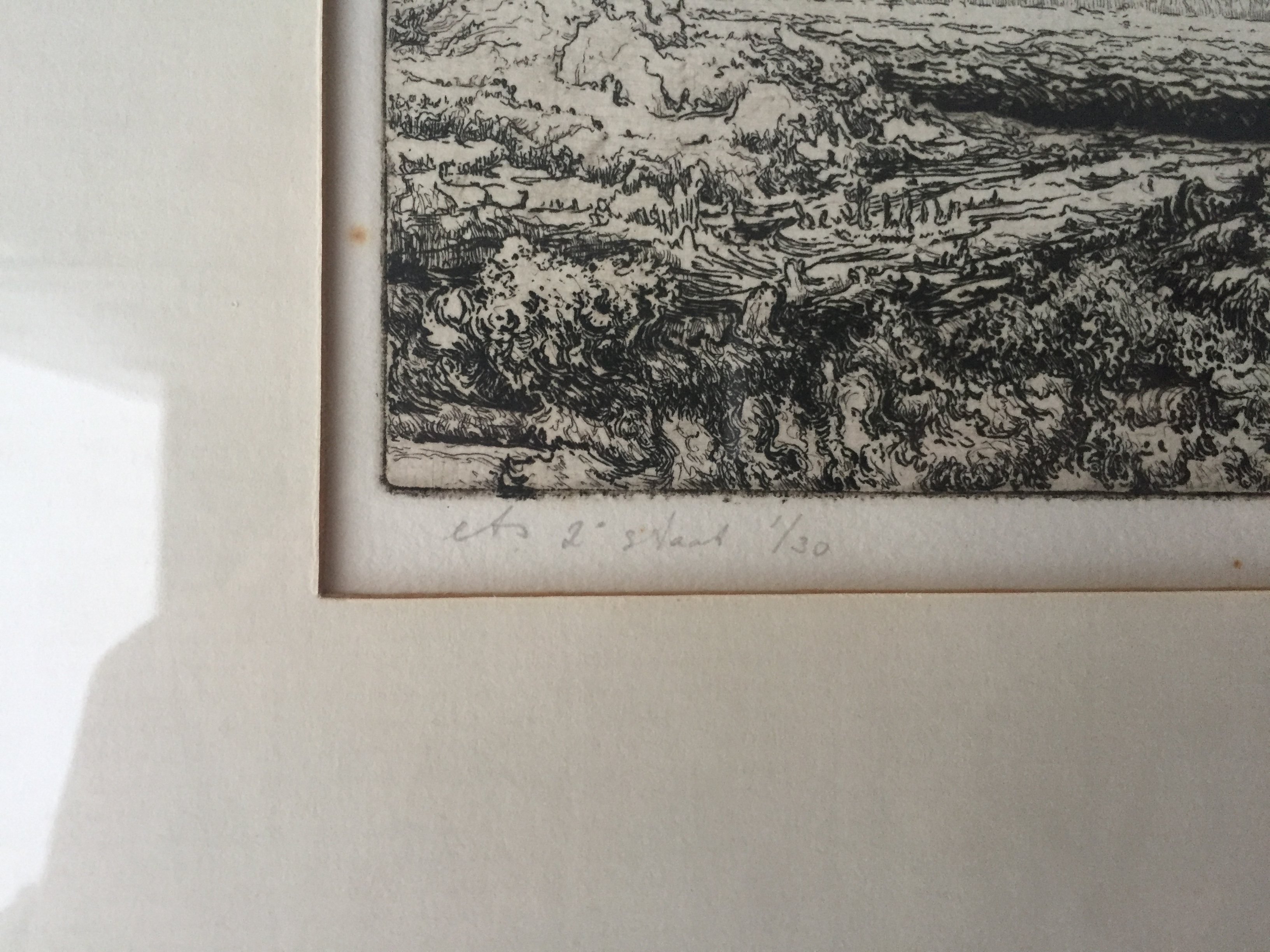 Koert Jan Muller - Landschap met tak kopen? Bied vanaf 1!