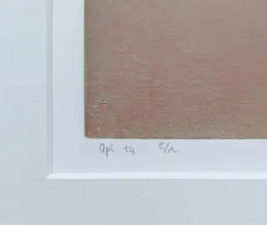 Grietje Postma - Duinlandschap, houtsnede (kleine oplage, netjes ingelijst) kopen? Bied vanaf 250!