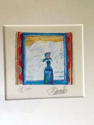 Frans Smeets - Onbekend, kleurrijke voorstellingen - dieren, figuren.. verkocht voor € 1!