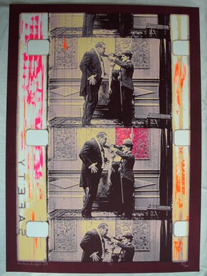 Henk van der Vet - 6 Zeefdrukken / Fotografiek , “Charlie Chaplin No I t/m VI” – 1988 – 89 x 64 cm kopen? Bied vanaf 1!