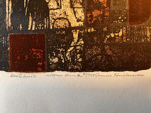 Anne Huitema - **Prijs Verlaagd** Koetshuis Aquatint in kleur eigen druk 21/150 kopen? Bied vanaf 25!