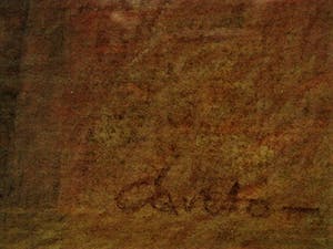 Caveto - monumentaal kunstenaar Jan Dohmen - verstild Pastel op papier - gesigneerd kopen? Bied vanaf 20!