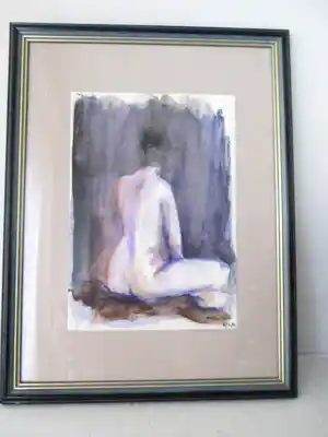 Niet of onleesbaar gesigneerd - Gisele Boin verkocht voor € 1!