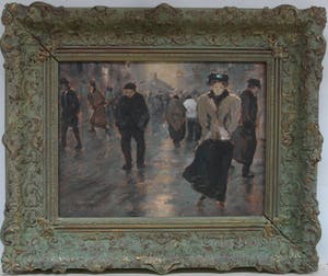 Leo Grijseels - Stadsgezicht Den Haag kopen? Bied vanaf 150!