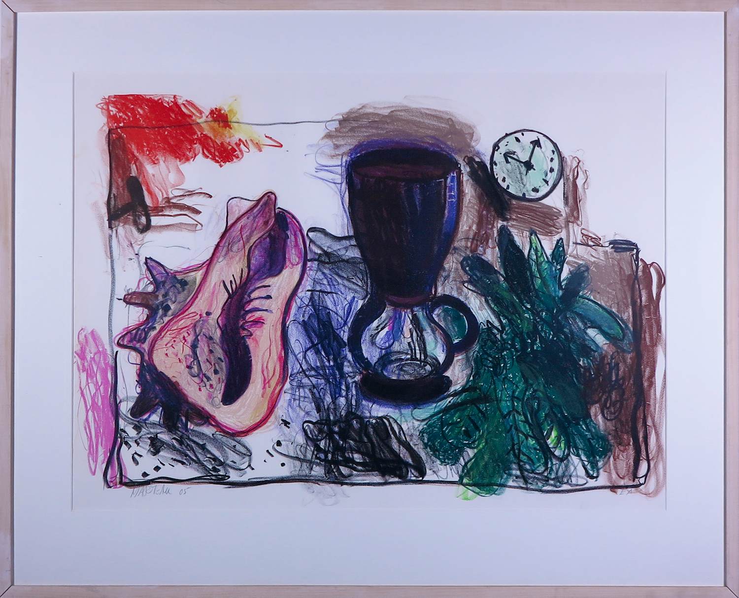 Anton Martineau - Litho, Stilleven I - Ingelijst (Groot) kopen? Bied vanaf 80!