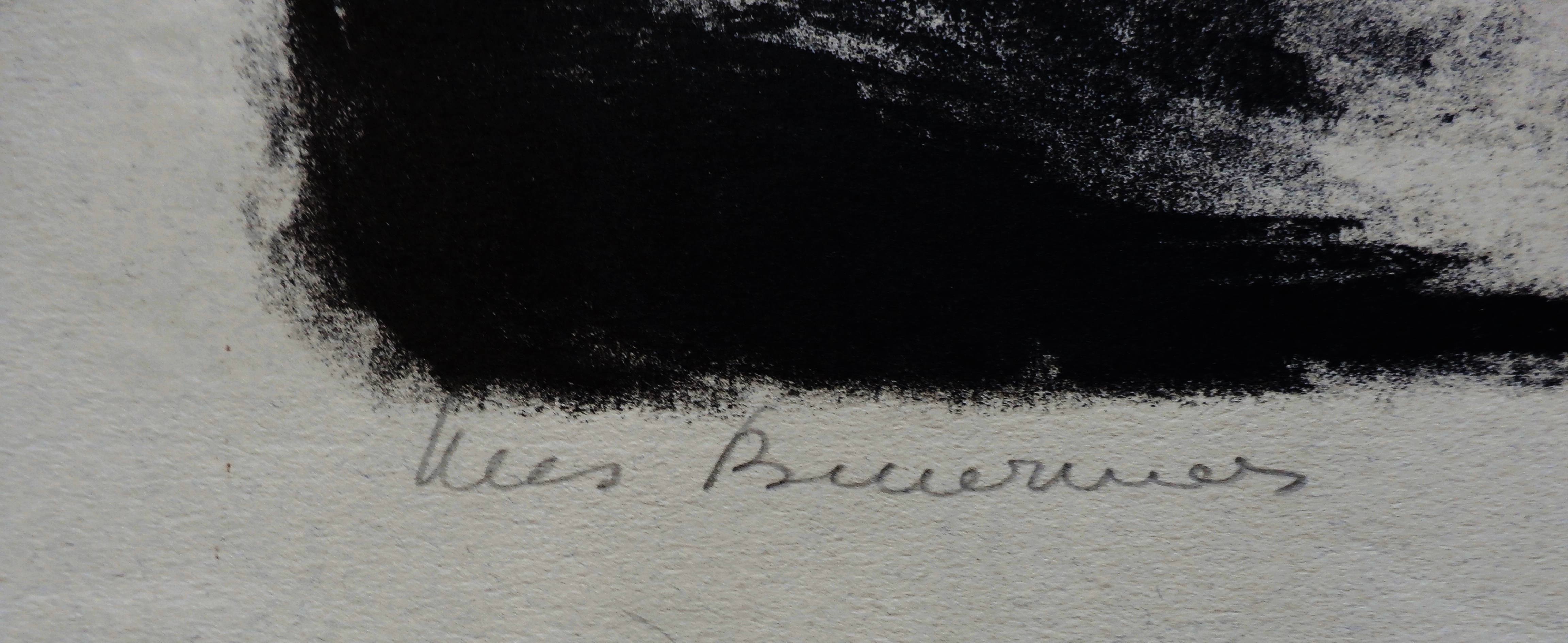 Kees Buurman - litho: nachtlandschap kopen? Bied vanaf 35!