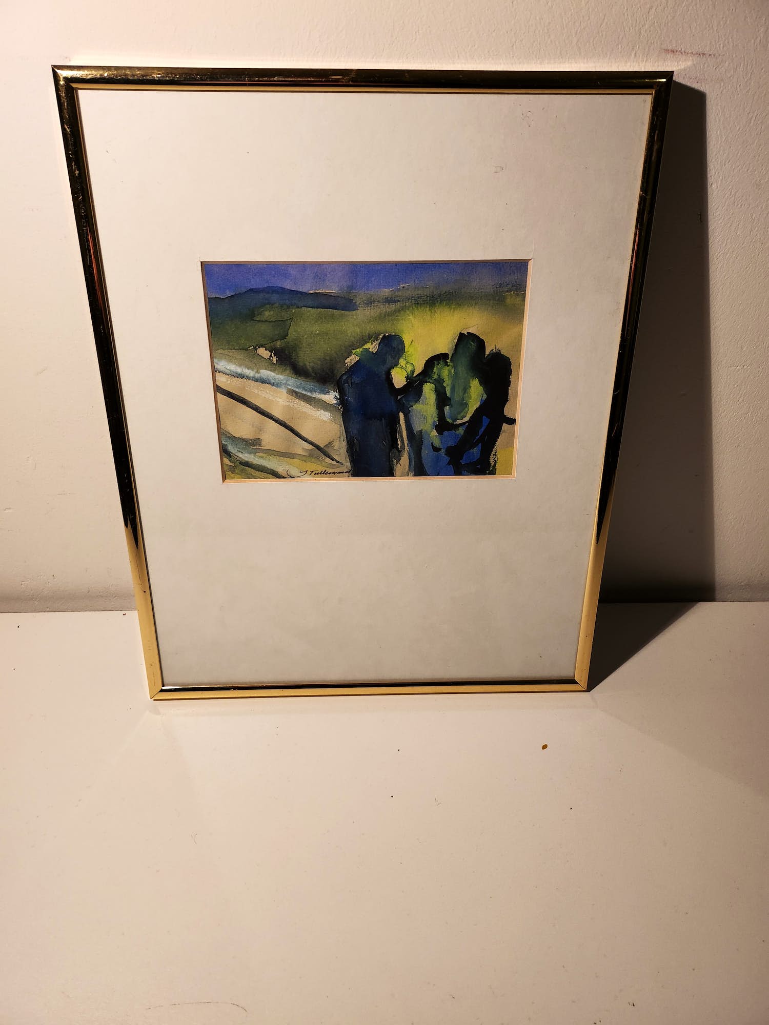 Jan Tullemans - Gesprek op het strand verkocht voor € 50!