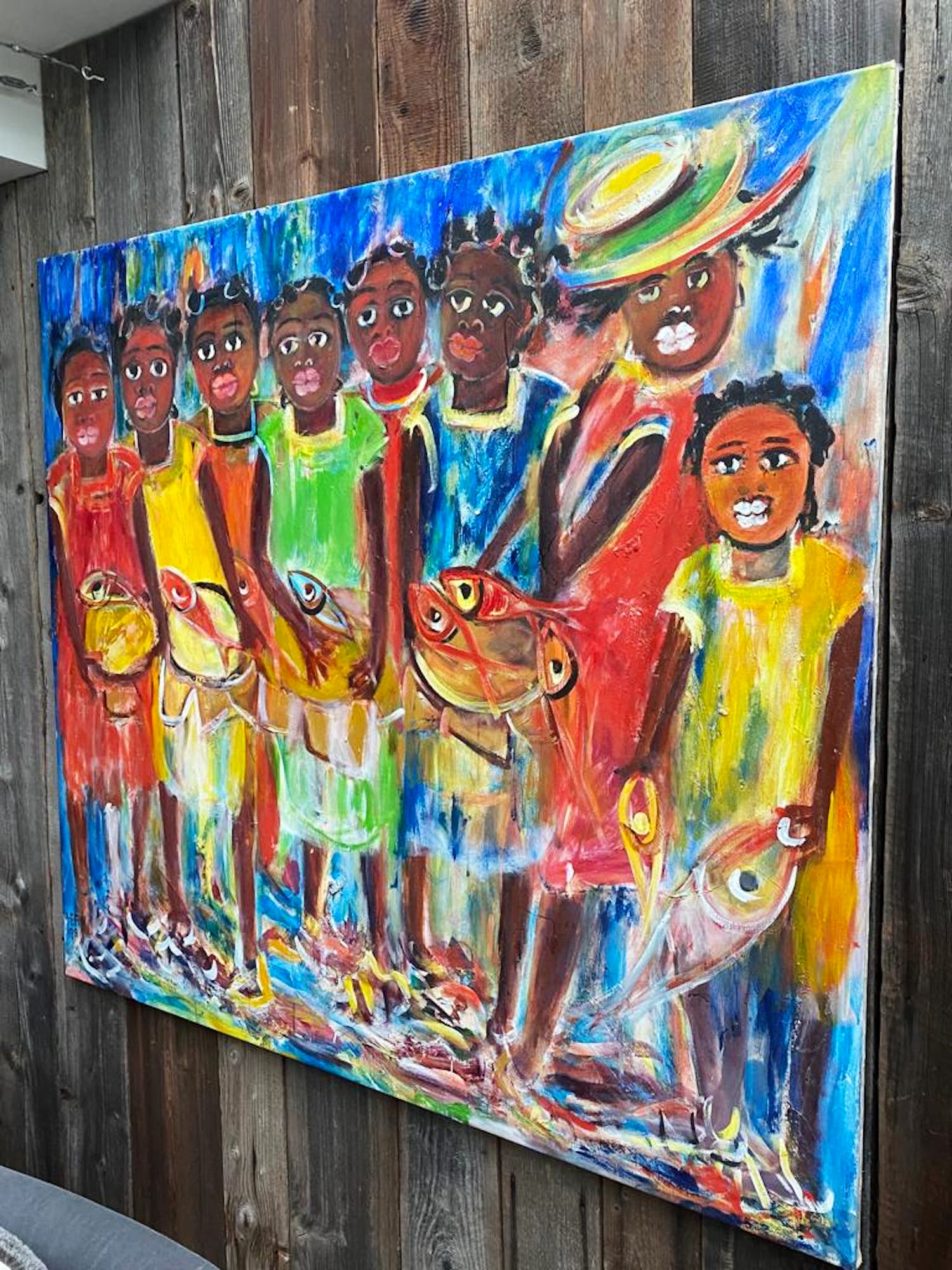 Jean Girigori - visvrouwen verkocht voor € 500!